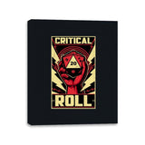 Critical Roll RPG Revolution - Canvas Wraps Canvas Wraps RIPT Apparel 11x14 / Black