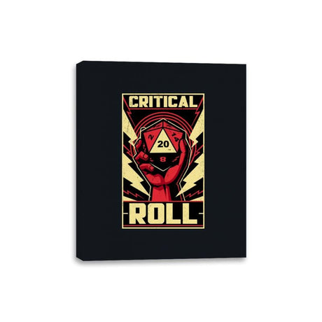 Critical Roll RPG Revolution - Canvas Wraps Canvas Wraps RIPT Apparel 8x10 / Black