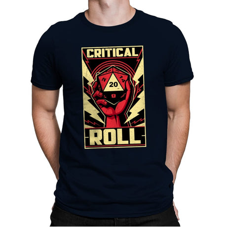 Critical Roll RPG Revolution - Mens Premium T-Shirts RIPT Apparel Small / Midnight Navy