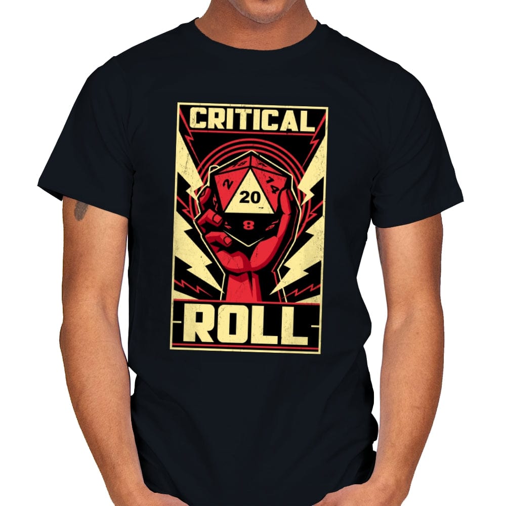 Critical Roll RPG Revolution - Mens T-Shirts RIPT Apparel Small / Black