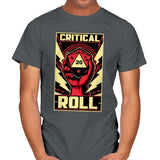 Critical Roll RPG Revolution - Mens T-Shirts RIPT Apparel Small / Charcoal