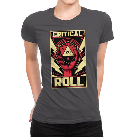 Critical Roll RPG Revolution - Womens Premium T-Shirts RIPT Apparel Small / Heavy Metal