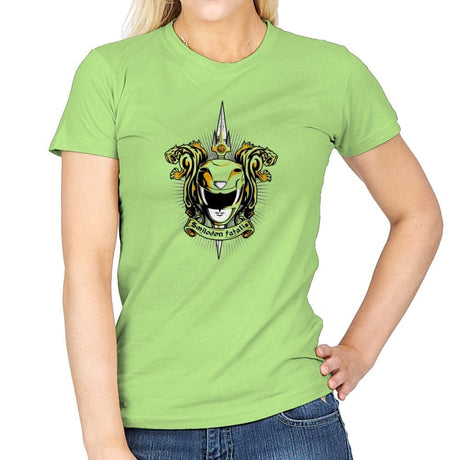 Croceus Smilodon Fatalis - Zordwarts - Womens T-Shirts RIPT Apparel Small / Mint Green