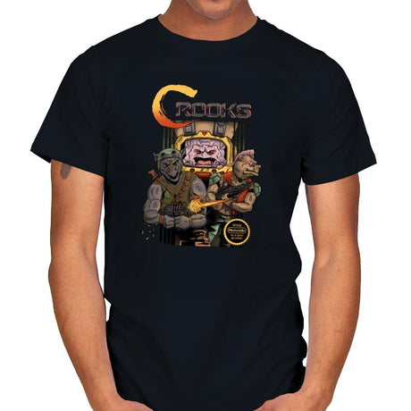 Crooks Exclusive - Mens T-Shirts RIPT Apparel Small / Black