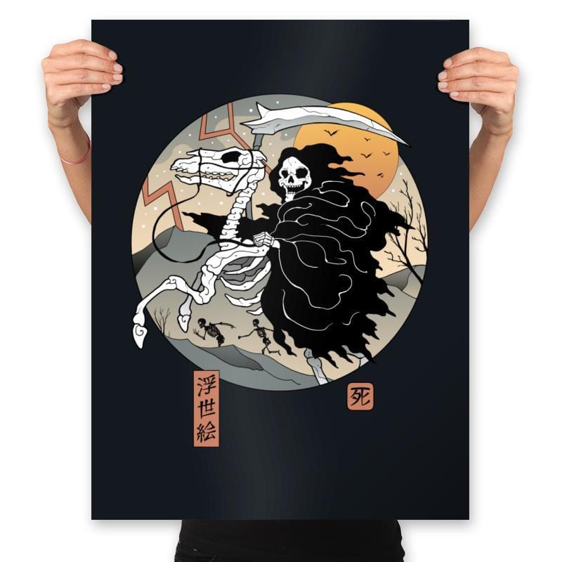 Crossing Death - Prints Posters RIPT Apparel 18x24 / Black