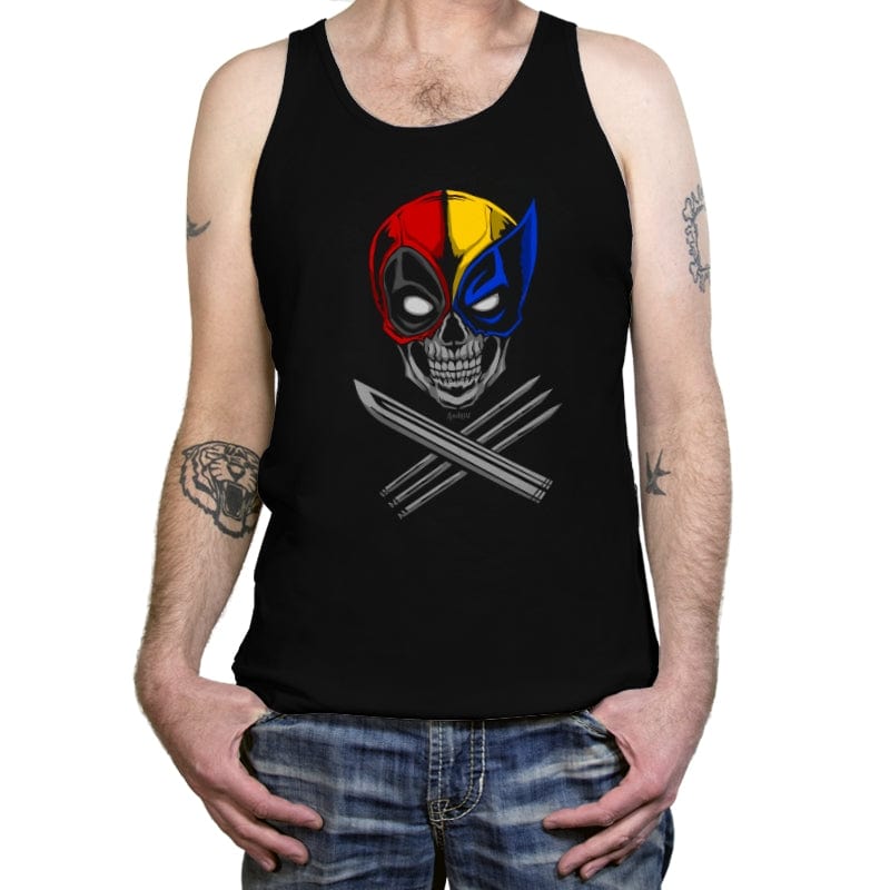 Crossmutants - Tanktop Tanktop RIPT Apparel X-Small / Black