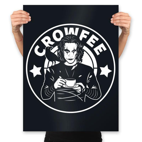 Crowfee - Prints Posters RIPT Apparel 18x24 / Black