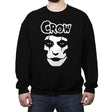 Crowfits - Crew Neck Sweatshirt Crew Neck Sweatshirt RIPT Apparel Small / Black