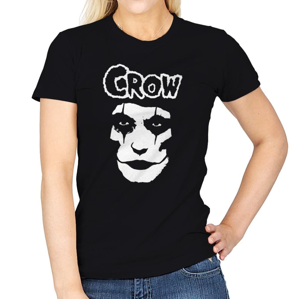 Crowfits - Womens T-Shirts RIPT Apparel Small / Black