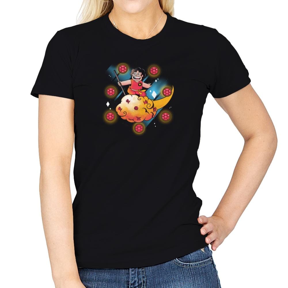 Crystal Ball Exclusive - Womens T-Shirts RIPT Apparel Small / Black