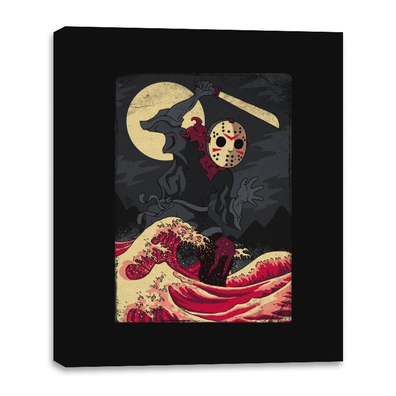 Crystal Lake Demon - Canvas Wraps Canvas Wraps RIPT Apparel