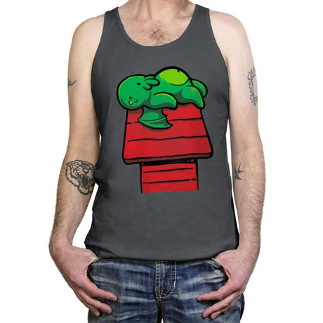 Cthulhoopy - Tanktop Tanktop RIPT Apparel X-Small / Asphalt