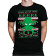 Cthulhu Cultist Christmas - Mens Premium T-Shirts RIPT Apparel Small / Black