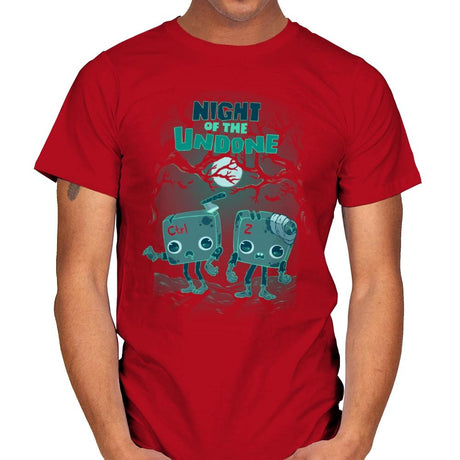 Ctrl+Zombies - Mens T-Shirts RIPT Apparel Small / Red