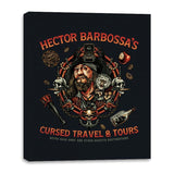 Cursed Travel and Tours - Canvas Wraps Canvas Wraps RIPT Apparel 16x20 / Black