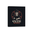 Cute and Dark - Canvas Wraps Canvas Wraps RIPT Apparel 8x10 / Black