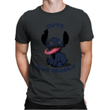 Cute But Deadly - Mens Premium T-Shirts RIPT Apparel Small / Heavy Metal