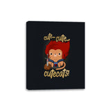 Cute... Cute... Cutecats! - Canvas Wraps Canvas Wraps RIPT Apparel 8x10 / Black