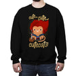 Cute... Cute... Cutecats! - Crew Neck Sweatshirt Crew Neck Sweatshirt RIPT Apparel Small / Black