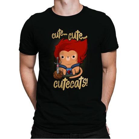 Cute... Cute... Cutecats! - Mens Premium T-Shirts RIPT Apparel Small / Black