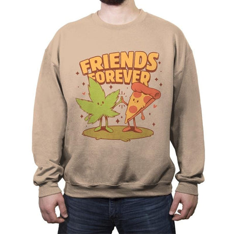 Cute Friends - Crew Neck Sweatshirt Crew Neck Sweatshirt RIPT Apparel