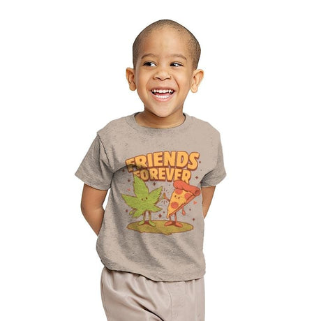 Cute Friends - Youth T-Shirts RIPT Apparel X-small / Sand