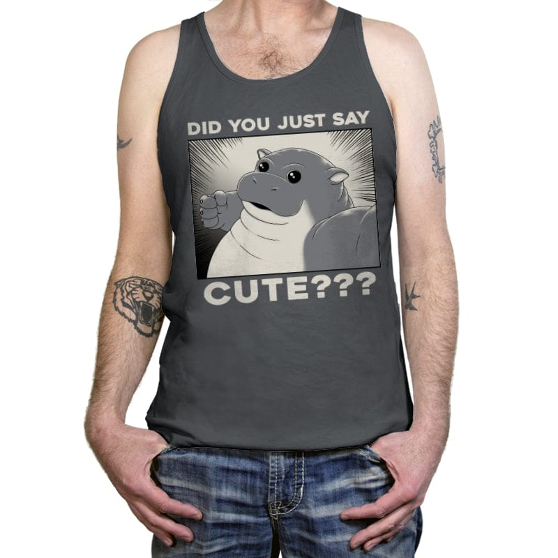 Cute Punch - Tanktop Tanktop RIPT Apparel X-Small / Asphalt