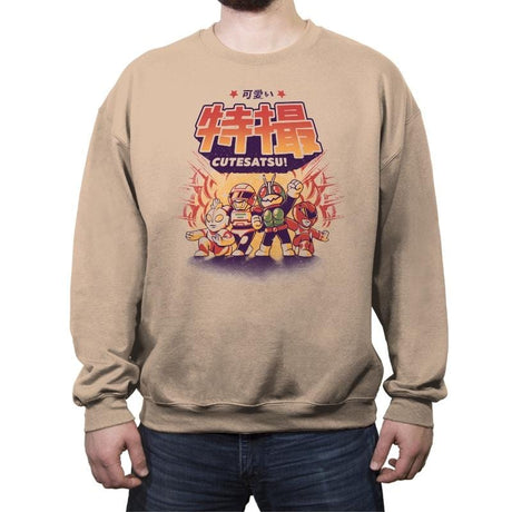 Cutesatsu - Crew Neck Sweatshirt Crew Neck Sweatshirt RIPT Apparel