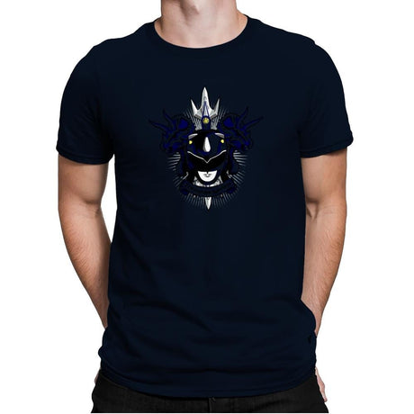 Cyaneus Triceratops Horridus - Zordwarts - Mens Premium T-Shirts RIPT Apparel Small / Midnight Navy