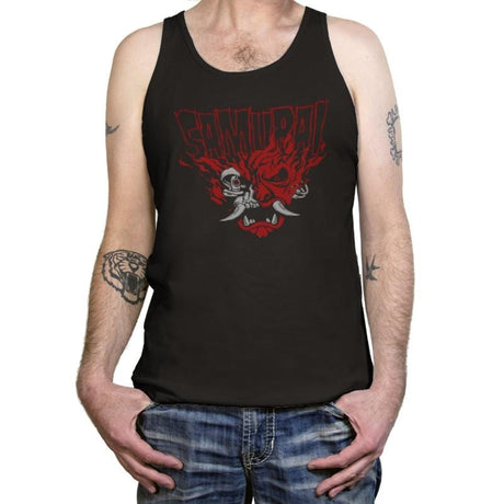 Cyber Samurai - Tanktop Tanktop RIPT Apparel