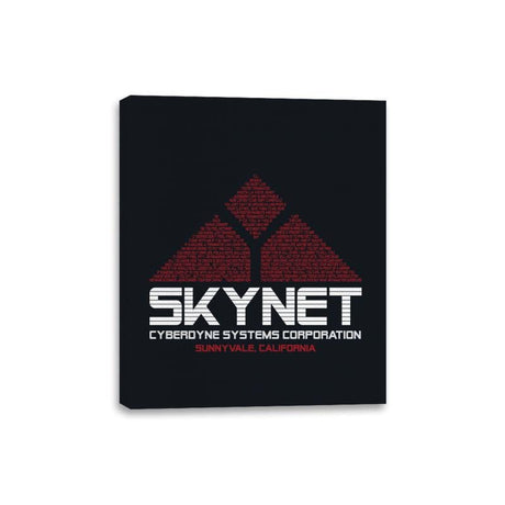 Cyberdyne Systems Corp.  - Canvas Wraps Canvas Wraps RIPT Apparel 8x10 / Black