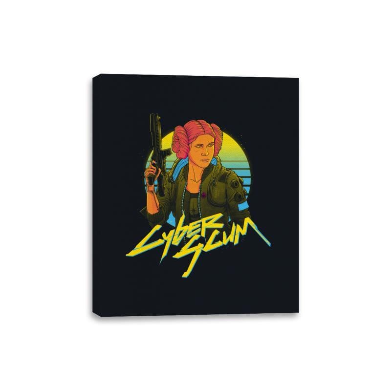 Cyberscum - Canvas Wraps Canvas Wraps RIPT Apparel 8x10 / Black