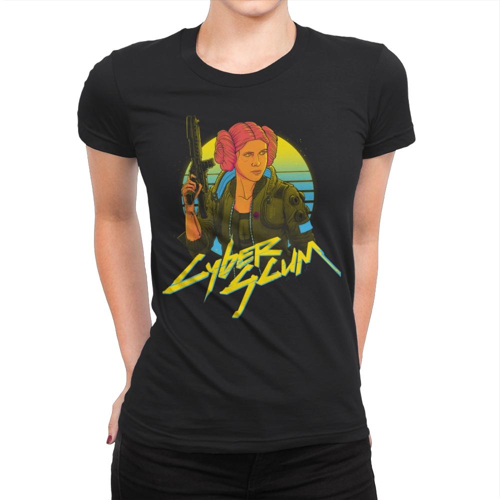 Cyberscum - Womens Premium T-Shirts RIPT Apparel Small / Black