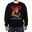 Cyclops Terminator - Crew Neck Sweatshirt Crew Neck Sweatshirt RIPT Apparel Small / Black