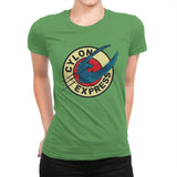 Cylon Express - Womens Premium T-Shirts RIPT Apparel Small / Kelly