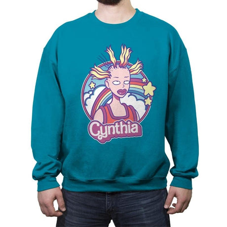 Cynthia Doll - Crew Neck Sweatshirt Crew Neck Sweatshirt RIPT Apparel