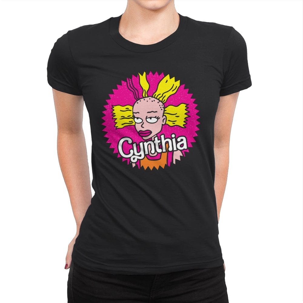 Cynthia Doll - Womens Premium T-Shirts RIPT Apparel Small / Black