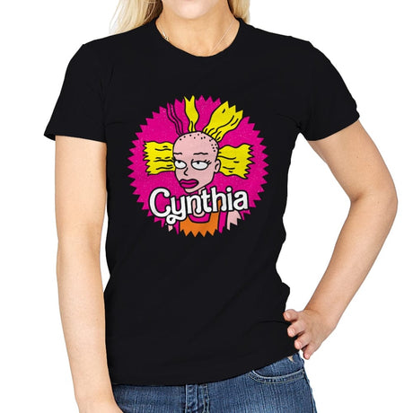 Cynthia Doll - Womens T-Shirts RIPT Apparel Small / Black