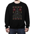 D-20 Sweater - Ugly Holiday - Crew Neck Sweatshirt Crew Neck Sweatshirt RIPT Apparel Small / Black