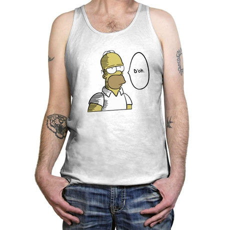 D'oh.  - Tanktop Tanktop RIPT Apparel X-Small / White