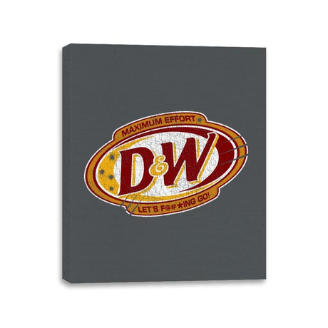 D&W - Canvas Wraps Canvas Wraps RIPT Apparel 11x14 / Charcoal