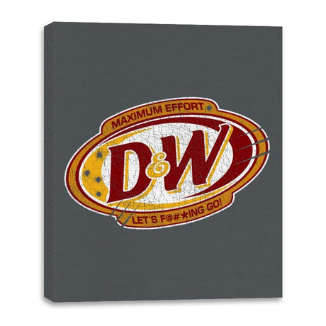 D&W - Canvas Wraps Canvas Wraps RIPT Apparel 16x20 / Charcoal