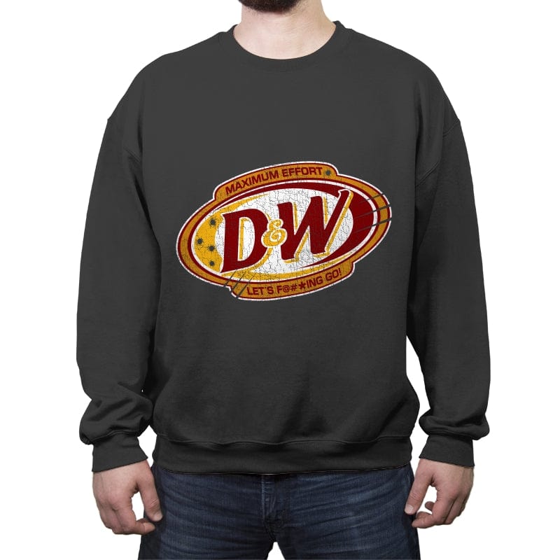 D&W - Crew Neck Sweatshirt Crew Neck Sweatshirt RIPT Apparel Small / Charcoal