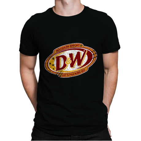 D&W - Mens Premium T-Shirts RIPT Apparel Small / Black