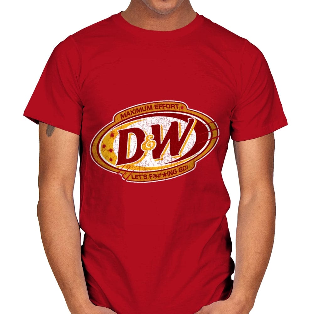 D&W - Mens T-Shirts RIPT Apparel Small / Red