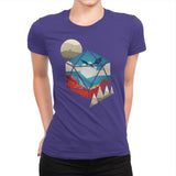 D20 World - Womens Premium T-Shirts RIPT Apparel Small / Purple Rush