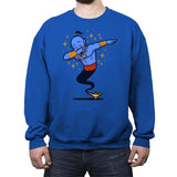 Dabbing Genie, Genie - Crew Neck Sweatshirt Crew Neck Sweatshirt RIPT Apparel Small / Royal