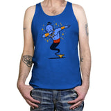 Dabbing Genie, Genie - Tanktop Tanktop RIPT Apparel X-Small / True Royal