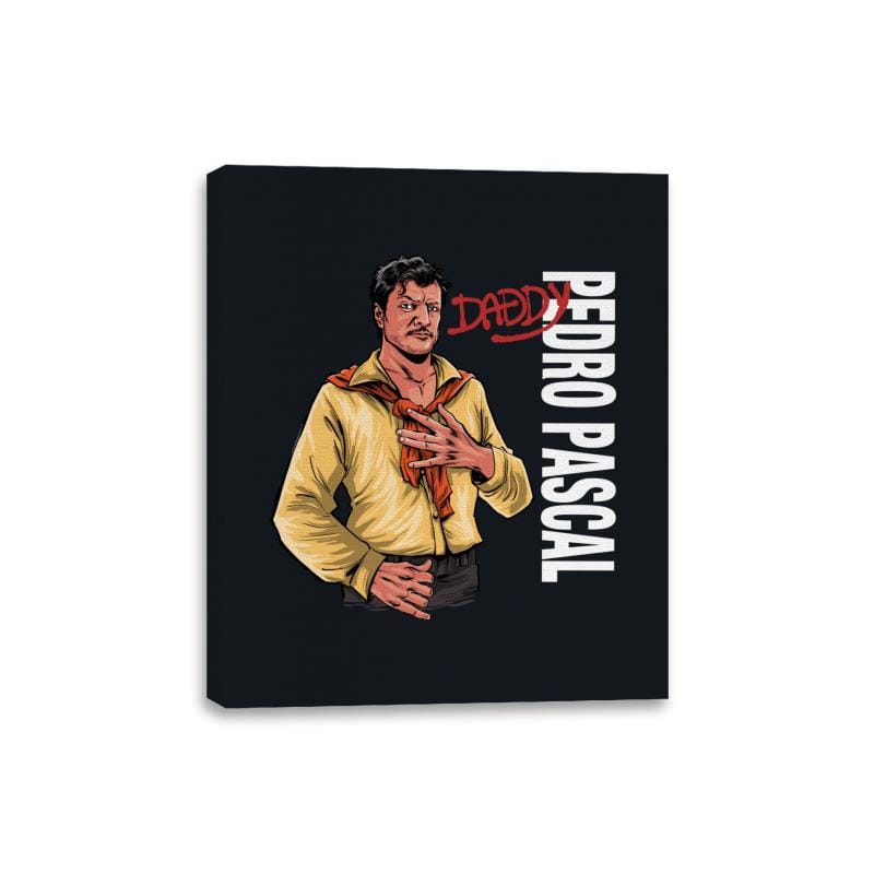 Daddy - Canvas Wraps Canvas Wraps RIPT Apparel 8x10 / Black