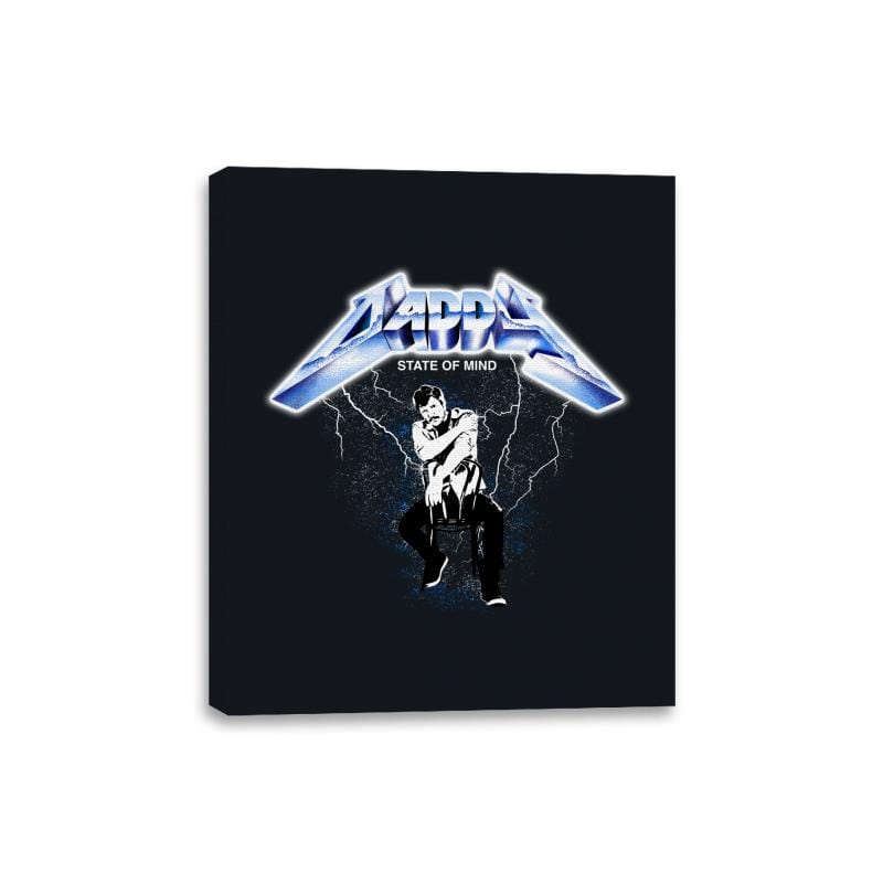 Daddy Lightning - Canvas Wraps Canvas Wraps RIPT Apparel 8x10 / Black